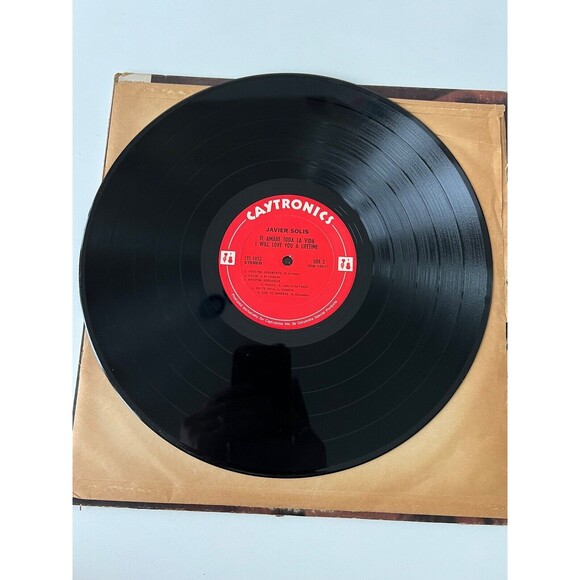 Javier Solis Te Amare Toda La Vida I Will Love You A Lifetime LP Caytronics VG - Picture 6 of 7